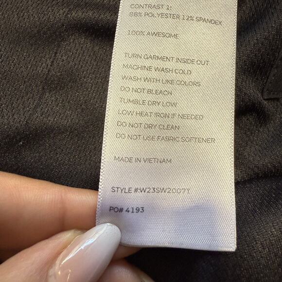 Figs Zamora Pants Women XL Black Classic Fit Drawstring Joggers Scrub - Picture 6 of 9